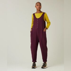 Beyond Nine Poppy Jumpsuit in Wine (Size XL)
